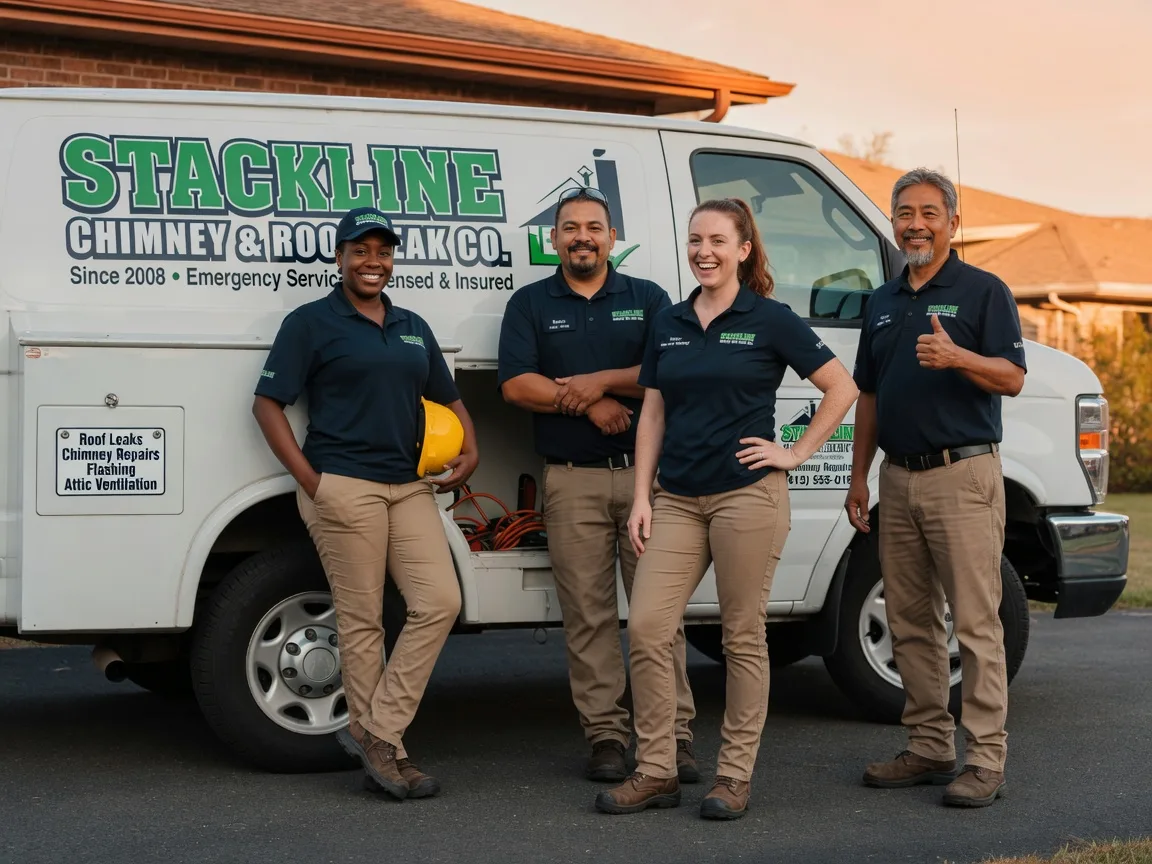 Chimney flashing repair company in Loganville, GA